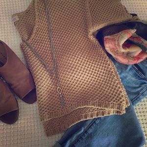 Philosophy cropped sweater